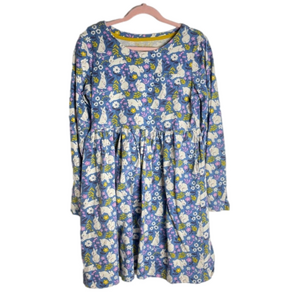Mini Boden Bunny Floral Kids Dress